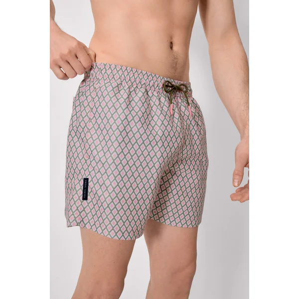 Maillot de bain une pièce à imprimé ethnique multicolore