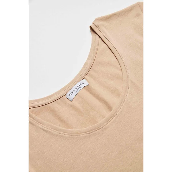 Maillot de corps nu à manches courtes