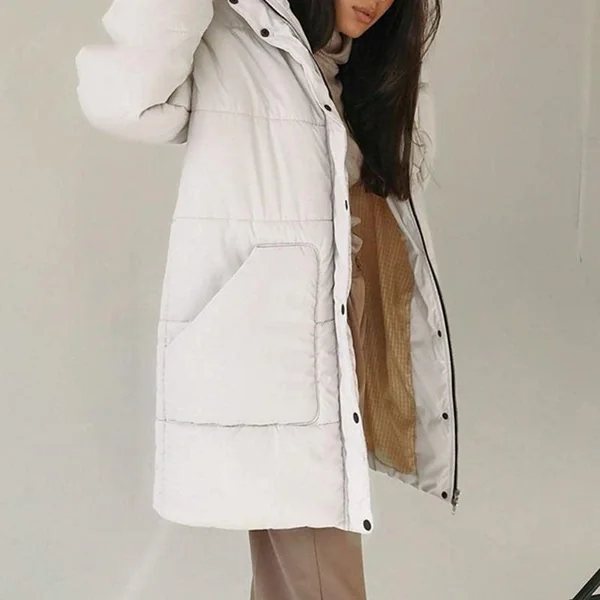 Manteau Blanc Bohème Classique