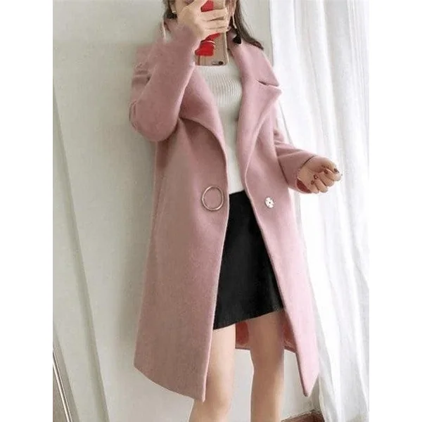 Manteau Bohème Chic Rose