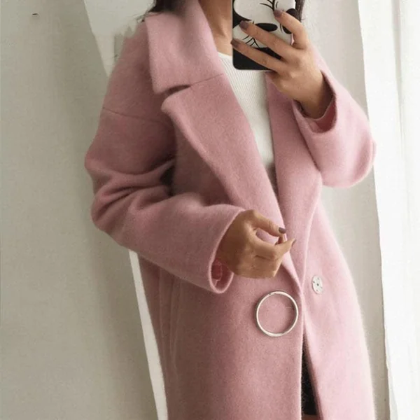 Manteau Bohème Chic Rose