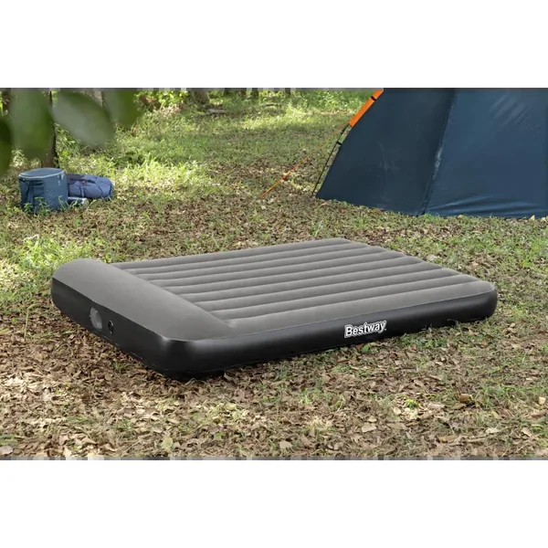 Matelas gonflable 2 personnes avec pompe électrique USB intégrée
