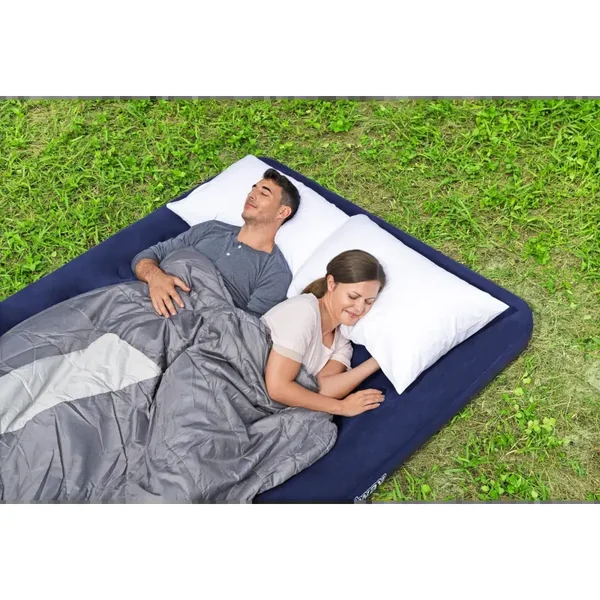 Matelas gonflable camping 2 personnes 203 x 152 x 22 cm