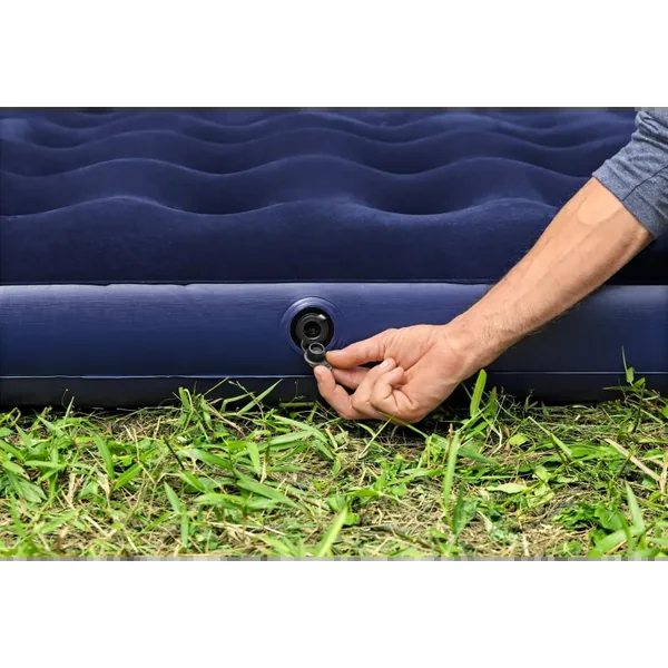 Matelas gonflable camping 2 personnes 203 x 152 x 22 cm