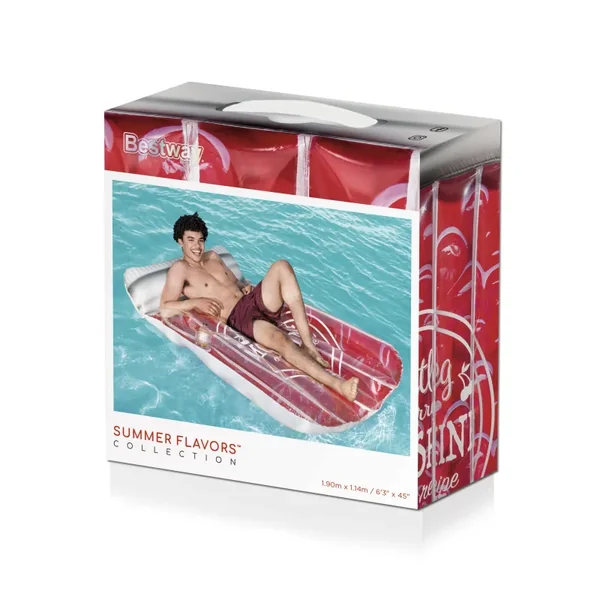 Matelas gonflable plage ou piscine MoonShine 190 x 114 cm