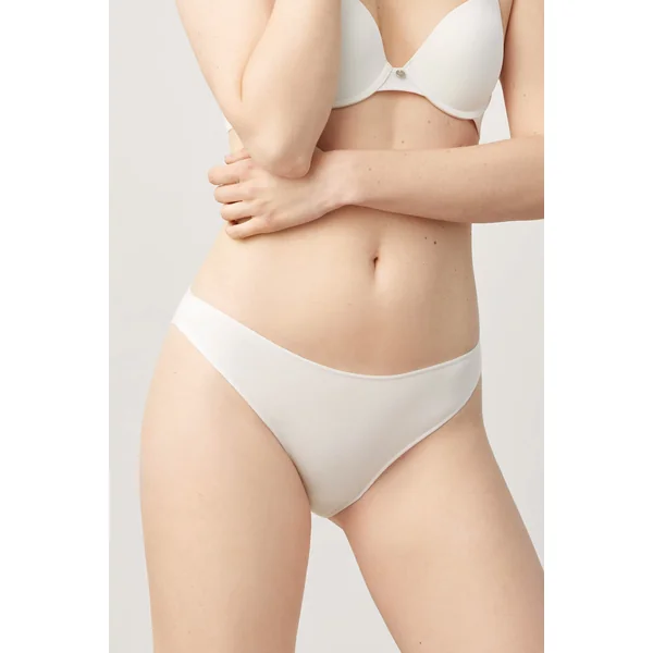 Mini culotte en coton blanc
