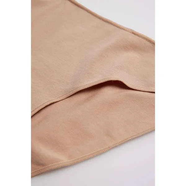 Mini culotte en coton nude