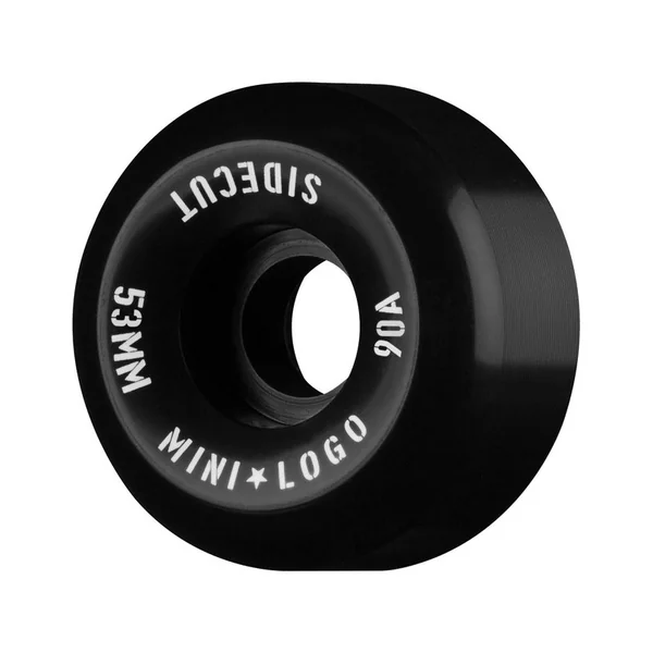 MINI LOGO WHEELS (JEU DE 4) 53MM SIDECUT HYBRID III 90A BLK
