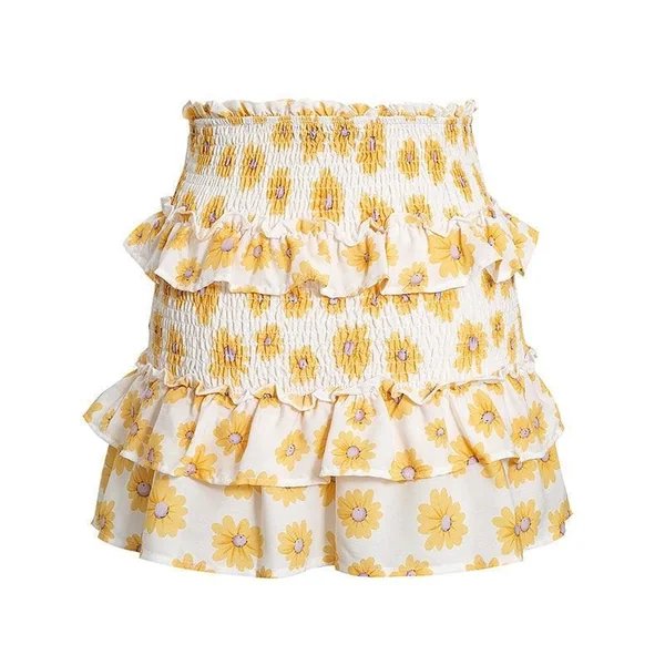 Mini-Jupe Taille Haute