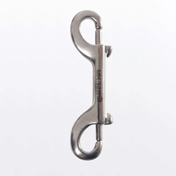 Mousqueton targette double inox - 100mm - Mares