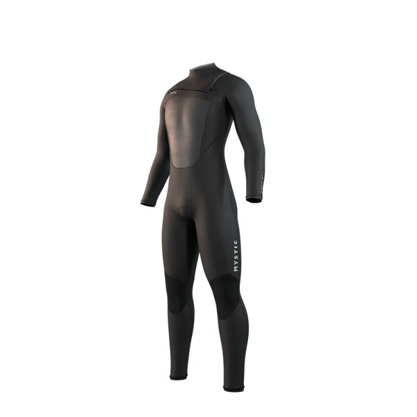 Mystic Brand Fullsuit 3/2mm Fzip Flatlock - Black