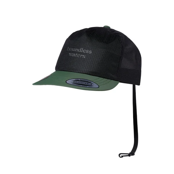 Mystic Captain Cap - Olive Green - O/S