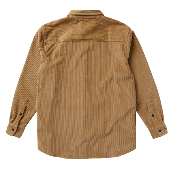 Mystic Corduroy Shirt - Slate Brown - S