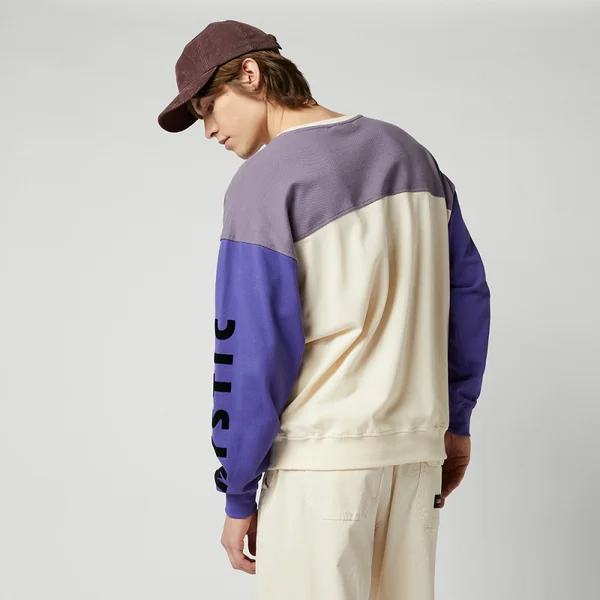Mystic Docked Crew Sweat - Purple