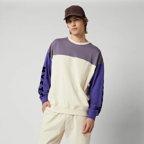 Mystic Docked Crew Sweat - Purple