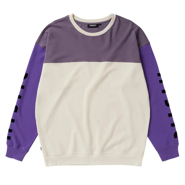 Mystic Docked Crew Sweat - Purple