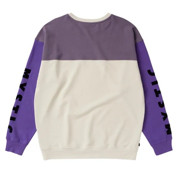 Mystic Docked Crew Sweat - Purple