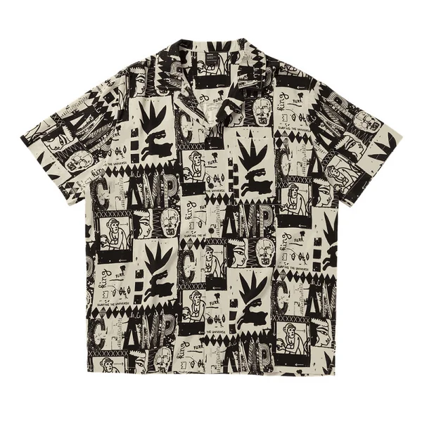 Mystic Monkey Shirt - Sand - M