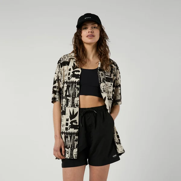 Mystic Monkey Shirt - Sand - M