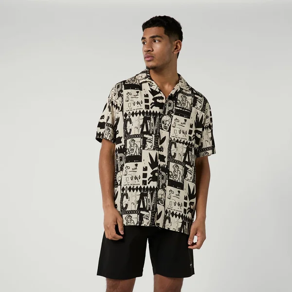 Mystic Monkey Shirt - Sand - M