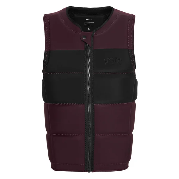 Mystic Peacock Impact Vest Fzip Wake - Oxblood Red