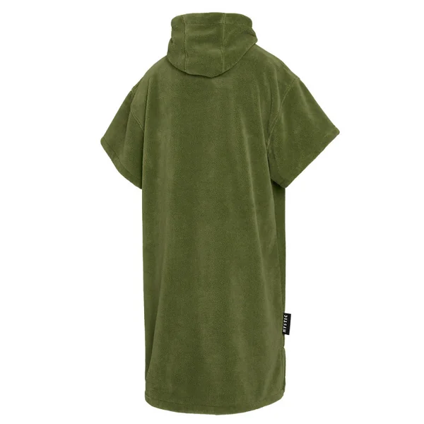 MYSTIC Poncho Teddy - Olive Green - O/S