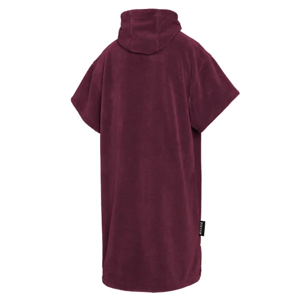 MYSTIC Poncho Teddy - Oxblood Red - O/S