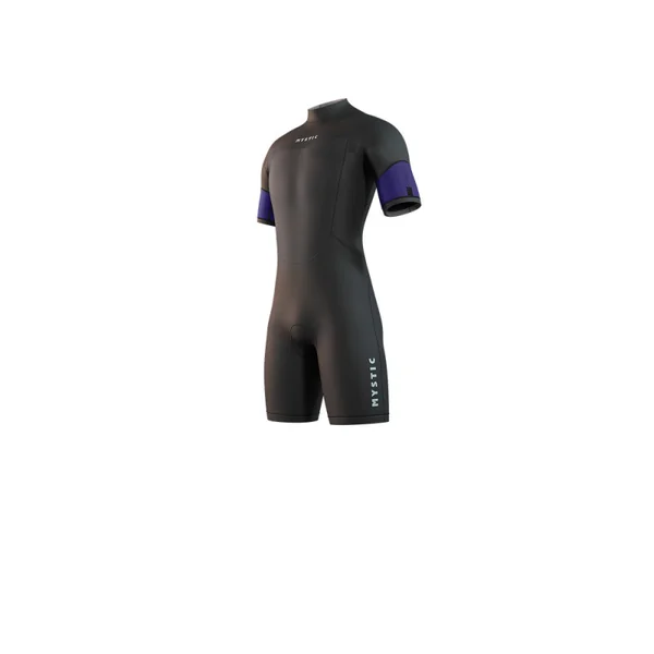Mystic Rental Shorty 3/2mm Bzip Flatlock Unisex - Rainbow