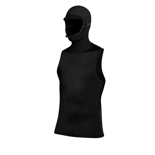 Mystic Star Rash Top with Hood - Black