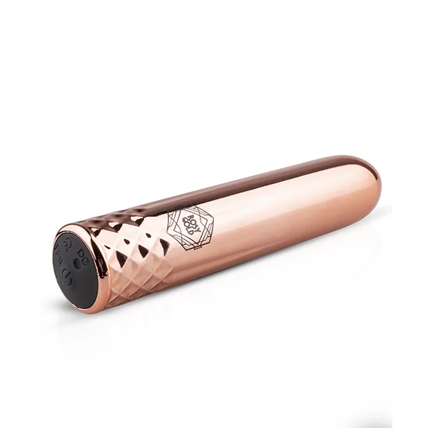 Nouveau Mini-Vibromasseur Rosy Gold - Rose