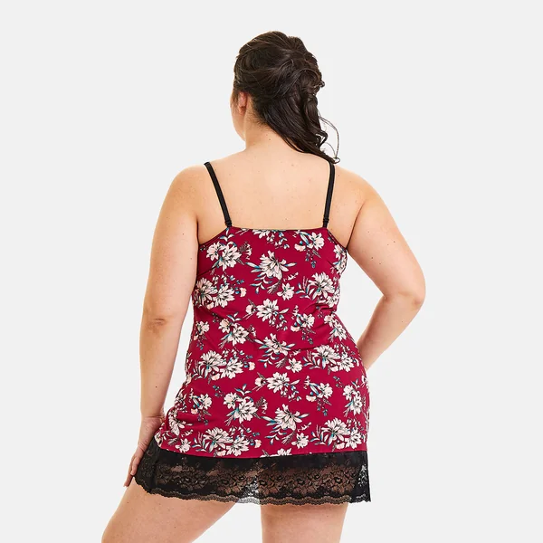 Nuisette bordeaux Pivoine