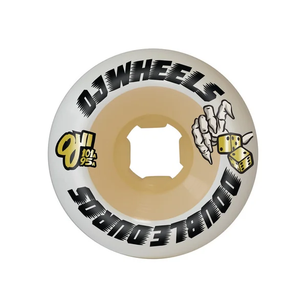 OJ WHEELS (JEU DE 4) 54MM DOUBLE DURO GUM 101A 95A