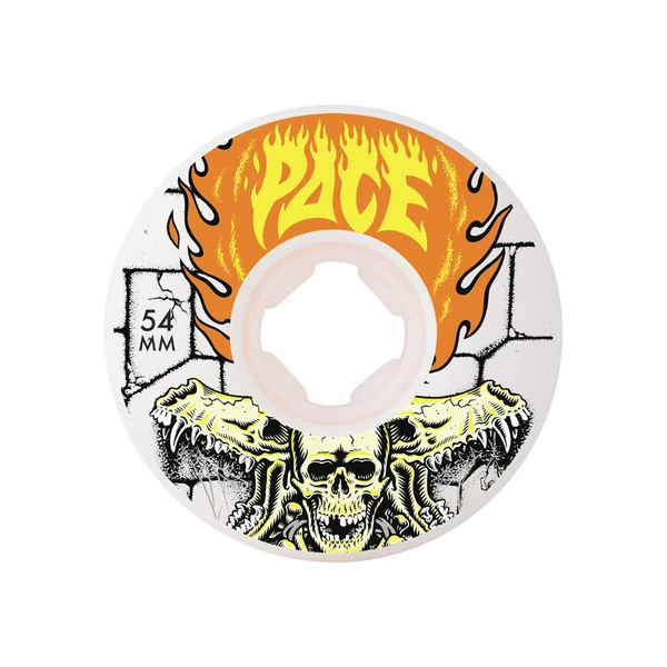 OJ WHEELS (JEU DE 4) 54MM PACE DUNGEON CHUBBIES WHITE 101A