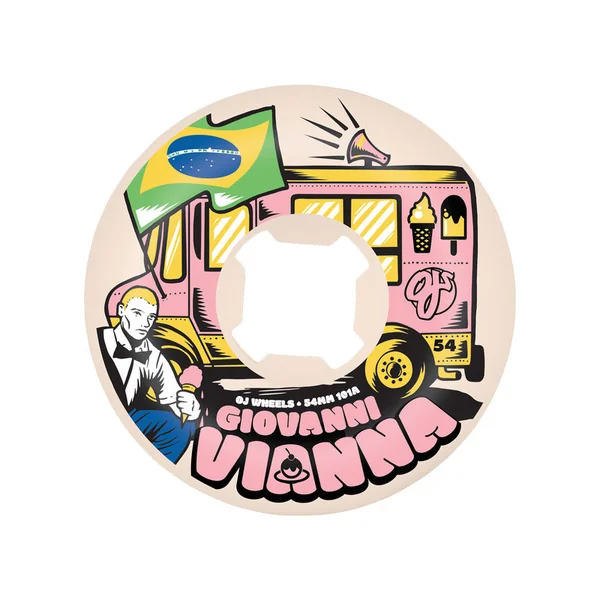OJ WHEELS (JEU DE 4) 54MM TBD PRO ELITE MINI COMBO 101A