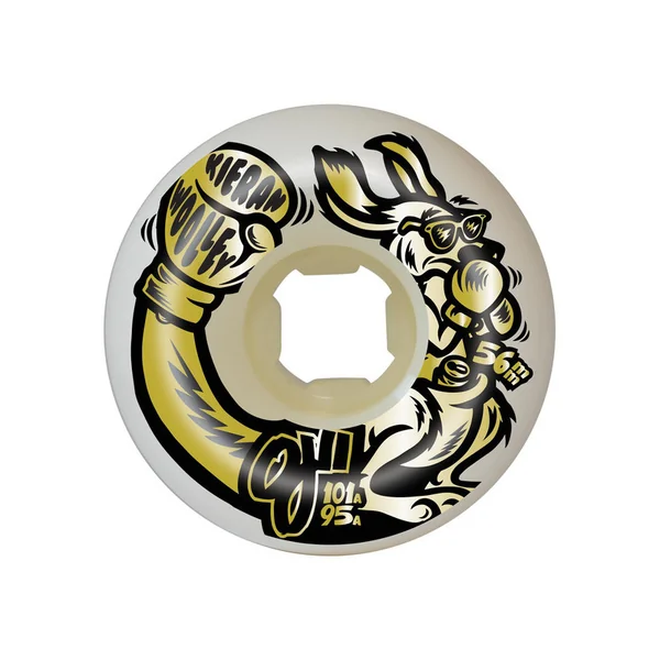 OJ WHEELS (JEU DE 4) 56MM KIERAN ROO DOUBLE DURO 101-95 A