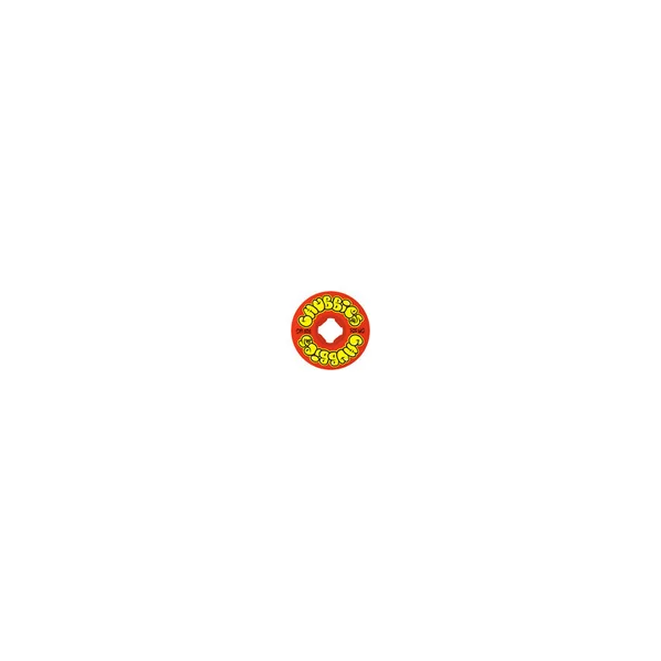 OJ WHEELS (JEU DE 4) 56MM THROW UPS CHUBBIES RED 101A
