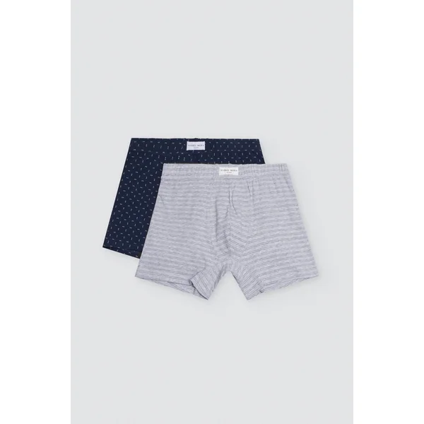 Pack de 2 boxers classiques imprimés