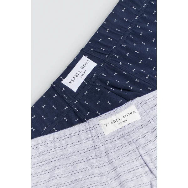 Pack de 2 boxers classiques imprimés