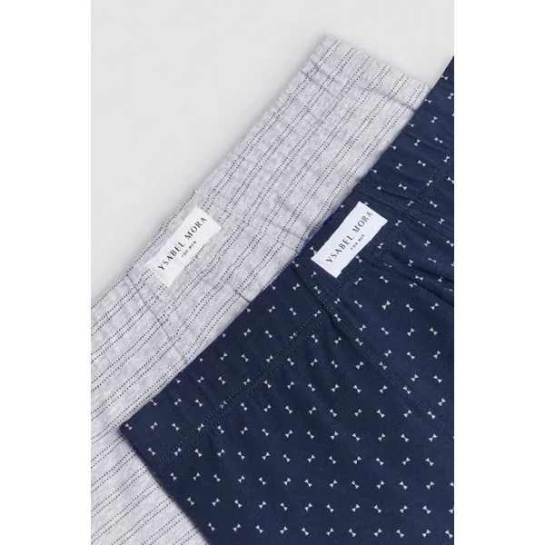 Pack de 2 boxers classiques imprimés