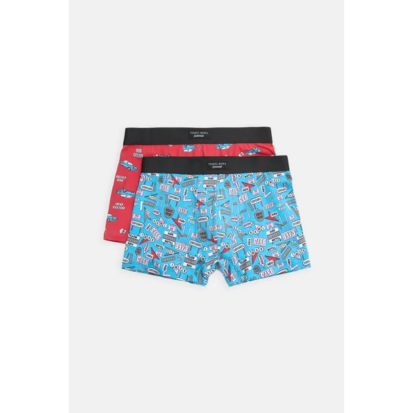 Pack de 2 boxers imprimé signal Sockarrats