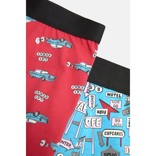 Pack de 2 boxers imprimé signal Sockarrats