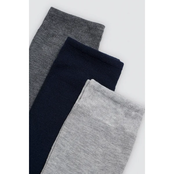 Pack de 3 chaussettes en bambou aux couleurs neutres