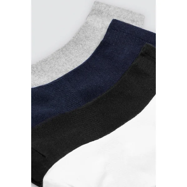 Pack de 5 chaussettes basiques de différentes couleurs