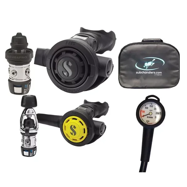 Pack détendeur MK2 EVO + Octopus R095 + Manomètre + Sacoche