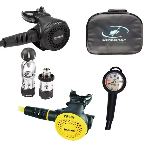 Pack détendeur Rover 2s + Octopus Rover + Manomètre + Sacoche