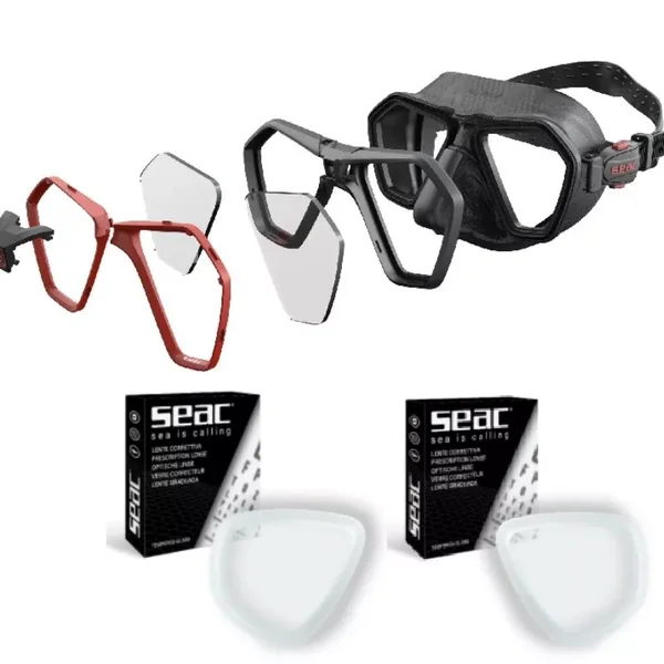 Pack masque Eagle + verres correcteurs - Seac
