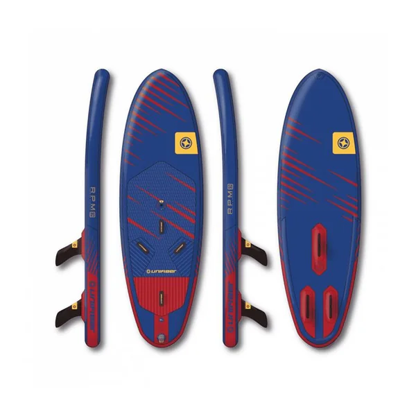 Pack planche à voile gonflable débutant UNIFIBER RPM iWindsurf 280 SL + Gréement complet GA SAILS Freetime