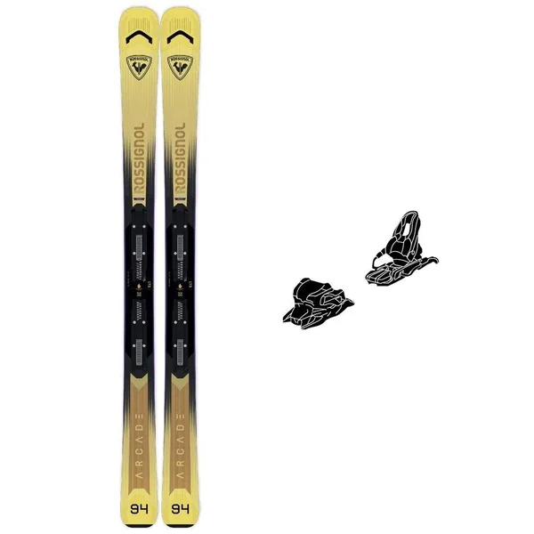 Pack Ski Alpin Arcade 94 Konect + Fix