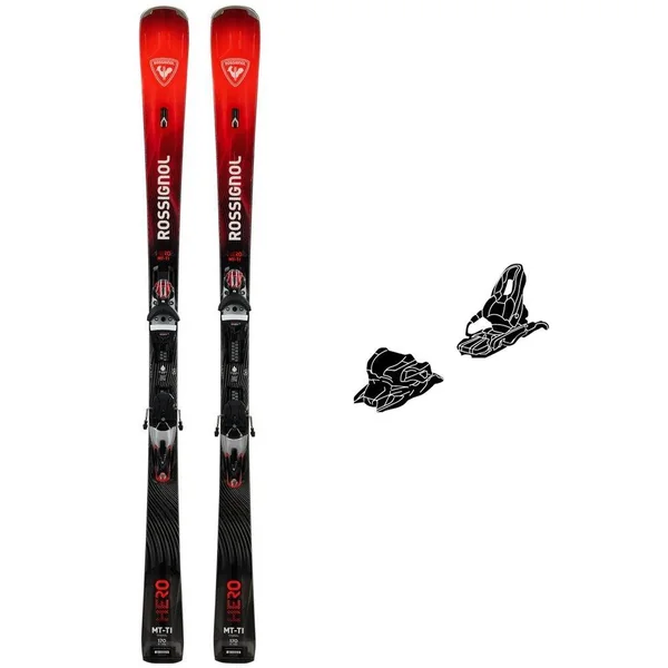 Pack Ski Alpin Hero Mt Ti C.a.m. Konect + Fix