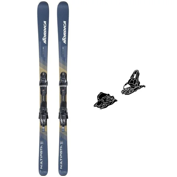 Pack Ski Alpin Multipista Dc 74 Ti Fdt + Fix
